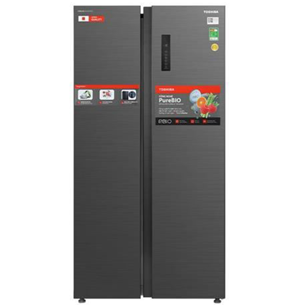 Tủ Lạnh Toshiba Inverter Side By Side 555 Lít GR-RS696WI-PMV(60)-AG