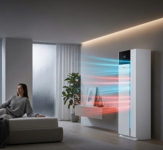 công nghệ làm mát và sưởi ấm của Điều hòa tủ đứng Midea MFJJ-50HRN1