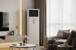 Tận hưởng không gian dễ chịu quanh năm với điều hòa cây Midea MM-50HDN1