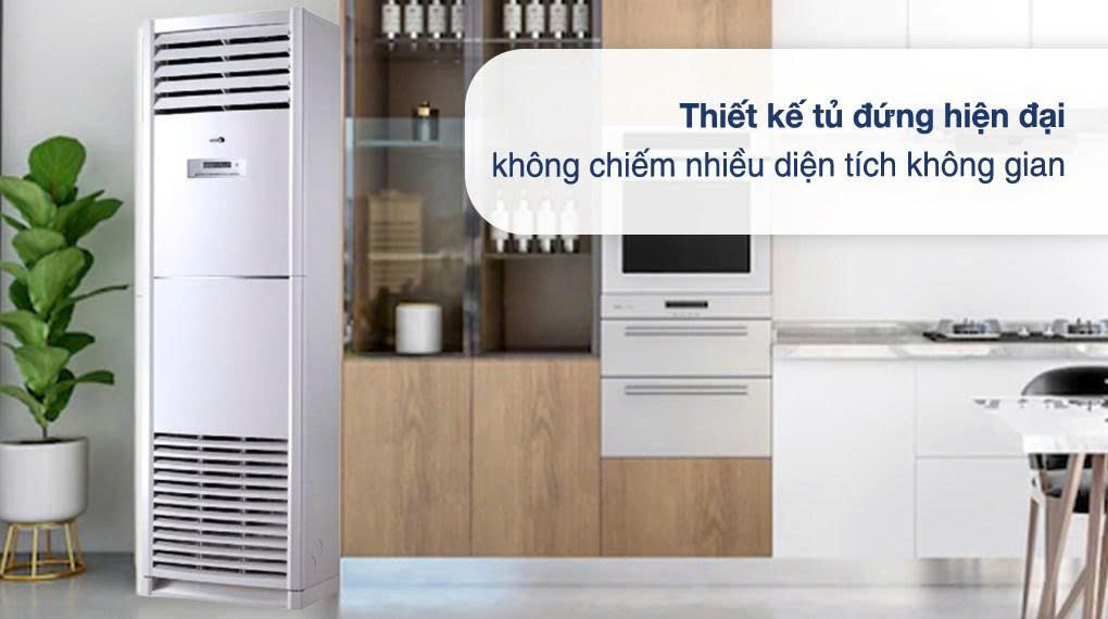 Thiết kế sang trọng, đẹp mắt của Điều hòa cây Midea
