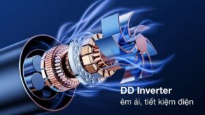 Máy Giặt Aqua Inverter 10kg AQW-DR100JT BK