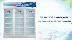 Tủ Mát ALaska 1500 Lít 3 Cánh LC-1500C3