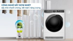 Máy Sấy Quần Áo Electrolux 8Kg EDH803J5WC