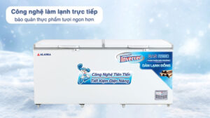 Tủ Đông Alaska Inverter HB-1200CI 1 Ngăn 2 Cánh 1015 Lít