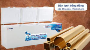 Tủ Đông Alaska Inverter HB-1500CI 1 Ngăn 3 Cánh 1288 Lít