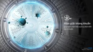 Máy Giặt Aqua Inverter 9Kg AWM9-B316K(B)