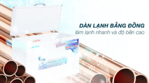 Tủ Đông Alaska Inverter HB-550CI 1 Ngăn 2 Cánh 419 Lít