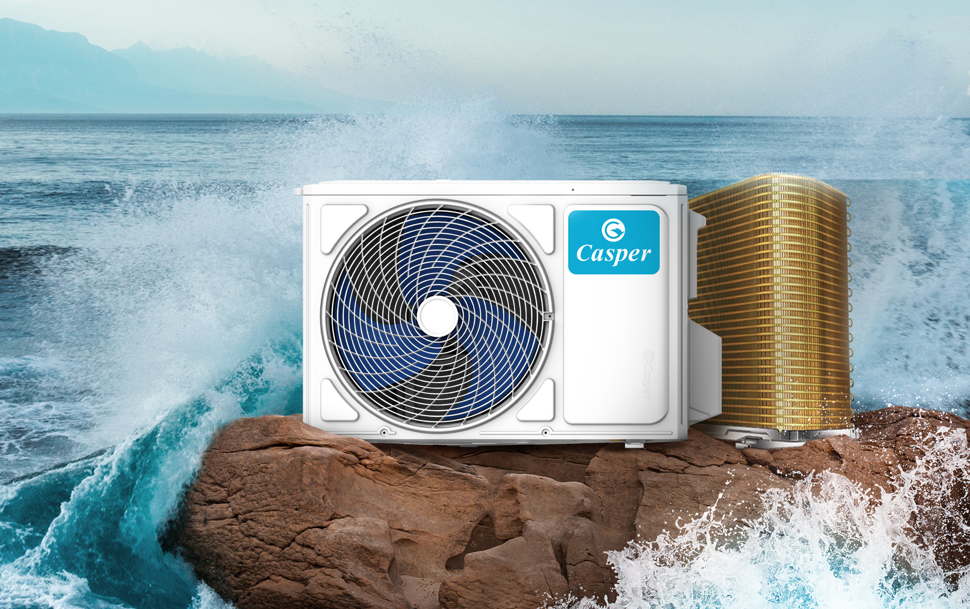 Điều hòa Casper GC-09IB36 Inverter độ bền cao, chế độ bảo hành hậu mãi