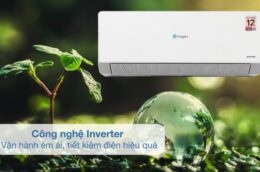 Điều hòa Casper 9000BTU QC-09IU36A làm mát nhanh chóng, tiết kiệm điện vượt trội