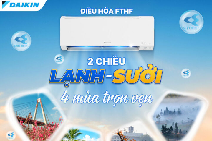 Điều hòa Daikin 2 chiều FTHF35XVMV mang đến những lợi ích gì?