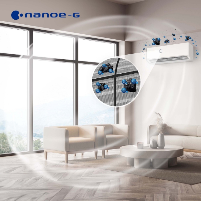 Điều hòa Panasonic 9000BTU CS-U9BKH-8 bảo vệ sức khỏe hô hấp cho người dùng