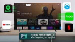 Google Tivi TCL 4K 98 Inch Mini LED 98C855