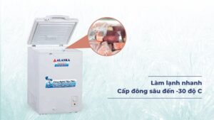 Tủ Đông Alaska BD-150 1 Ngăn 103 Lít