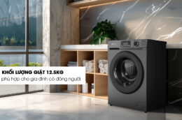 Máy giặt Casper WF-D125VGR1 12.5kg và những lý do nên lựa chọn