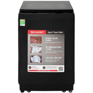 Máy Giặt Sharp 12.5Kg ES-TM125CN-BK