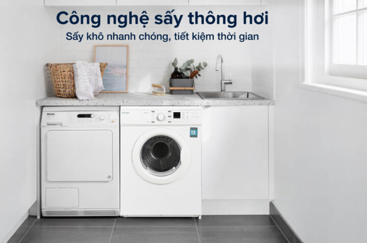 Máy sấy Casper 7.2Kg TD-72VWD: Mẫu máy sấy giá rẻ đáng mua