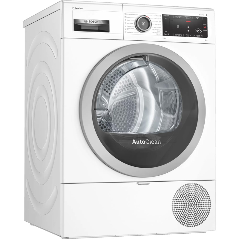 Máy Sấy Quần Áo Bosch 8Kg WTH85V0GPL Serie 4
