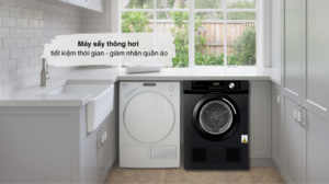 Máy Sấy Quần Áo Aqua AQH-V901K.PS 9Kg