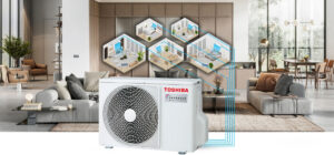 Điều Hòa Multi Toshiba 1 Chiều Inverter 18000BTU RAS-3M20S3ACV-ID