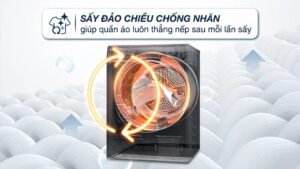 Máy Sấy Quần Áo Aqua AQH-V800H.SS 8Kg