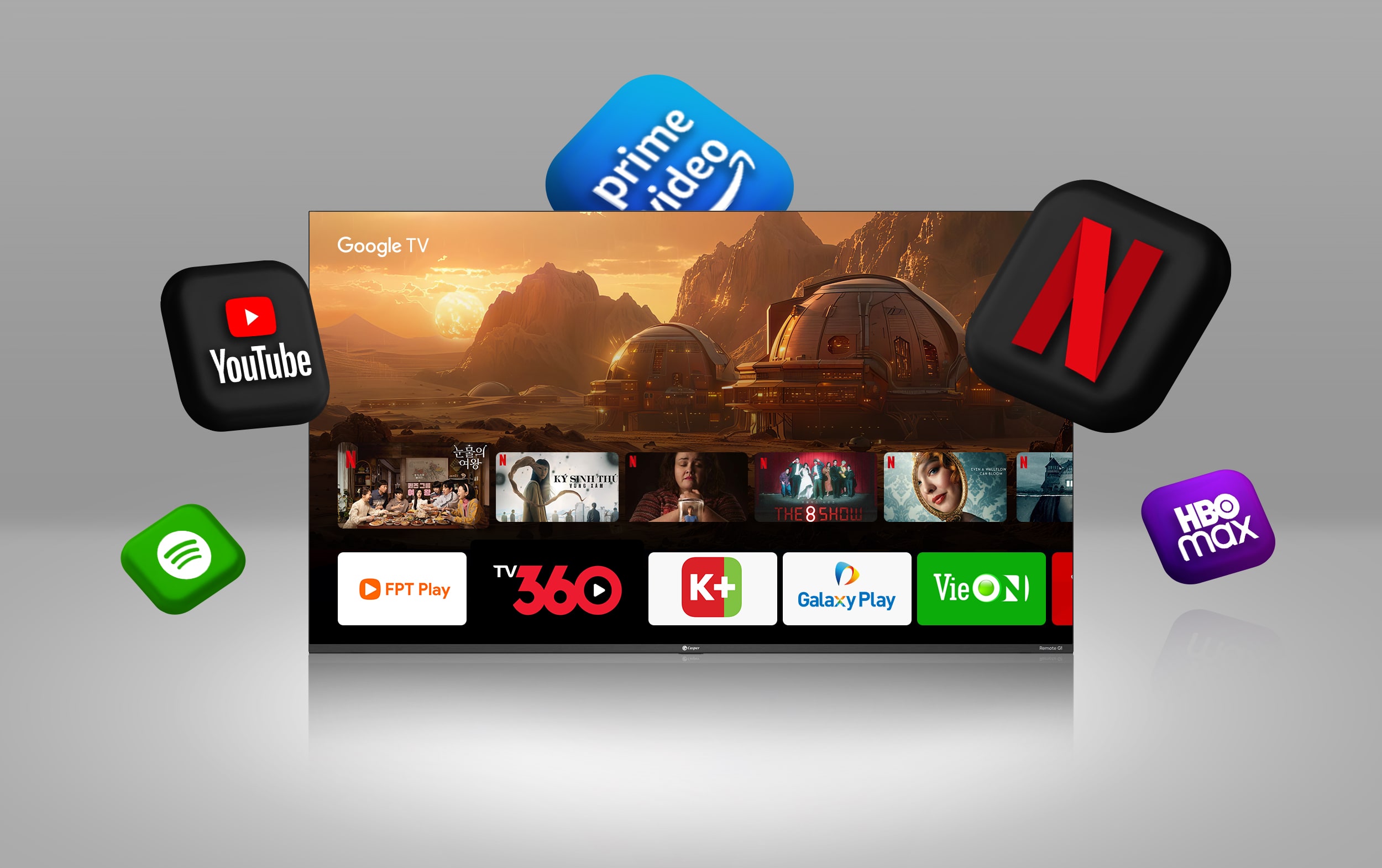 Smart Tivi Casper 43 Inch Full HD 43FGK610