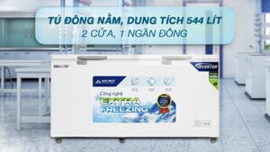 Tủ Đông Hòa Phát Inverter 544 lít HPF AD8544.1