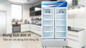 Tủ Mát ALaska Inverter 800 Lít 2 Cánh LCI-800C