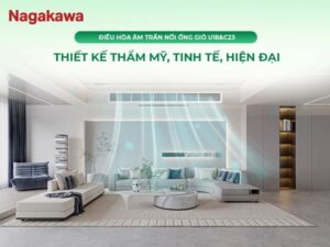 Điều Hòa Nối Ống Gió Nagakawa 50000BTU 2 Chiều NBH-A50E