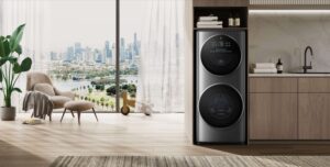 Tháp Giặt Sấy Xiaomi Giặt 15Kg Sấy 7Kg Mijia XM21