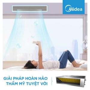 Điều Hòa Nối Ống Gió Midea 2 Chiều Inverter 36000BTU MTI-36HRFN8