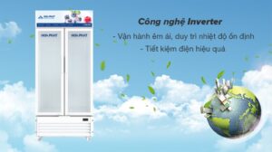 Tủ Mát Hòa Phát Inverter 526 Lít HSR D8526
