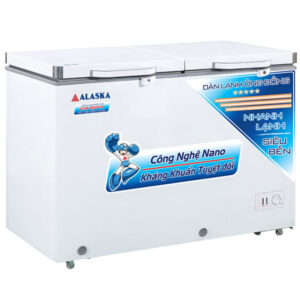 Tủ Đông Alaska BCD-3068C Dàn Đồng 2 Ngăn 2 Cánh 250 Lít