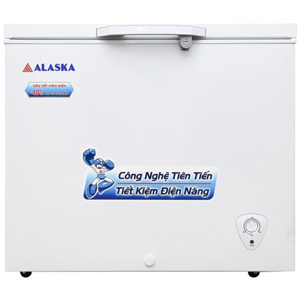 Tủ Đông Alaska Dàn Nhôm BD-300 1 Ngăn Đông 300 Lít