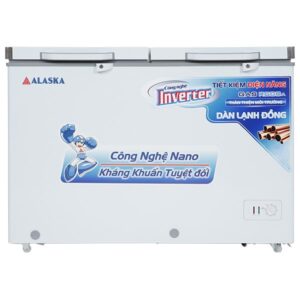 Tủ Đông Alaska Inverter BCD-5068CI 2 Ngăn 2 Cánh 312 Lít