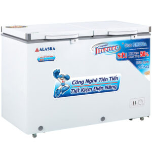 Tủ Đông Alaska Inverter Dàn Đồng FCA-3600CI 2 Ngăn 2 Cánh 350 Lít