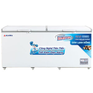 Tủ Đông Alaska Inverter HB-1200CI 1 Ngăn 2 Cánh 1015 Lít