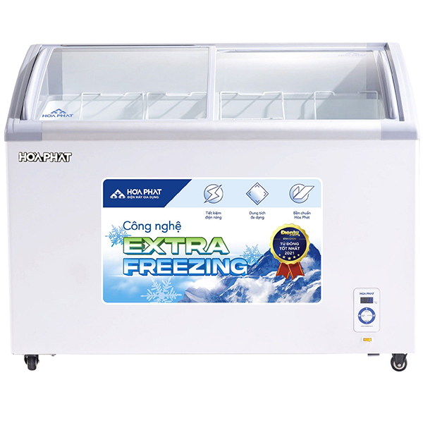 Tủ Đông Hòa Phát 451 Lít 1 Ngăn 2 Cánh HSF AD6451.C1