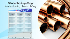 Tủ Mát ALaska 1200 Lít 3 Cánh LC-1200C3
