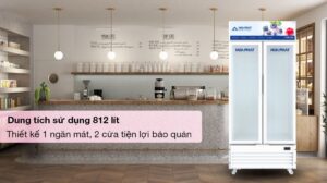 Tủ Mát Hòa Phát 812 Lít HSR D6812