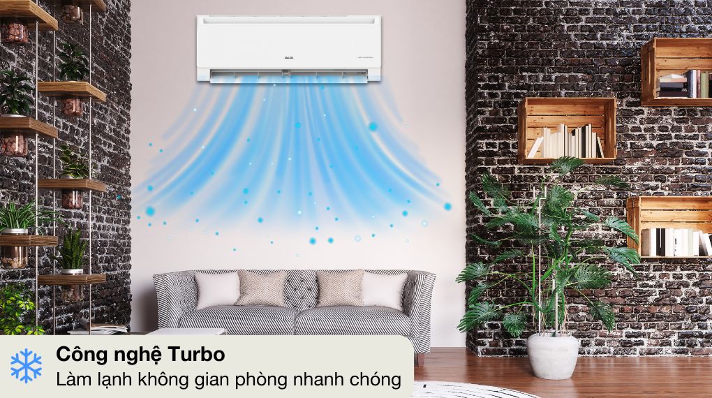 Điều hòa AUX AW18CDA4DI-5VN 18000BTU làm lạnh hiệu quả, nhanh chóng