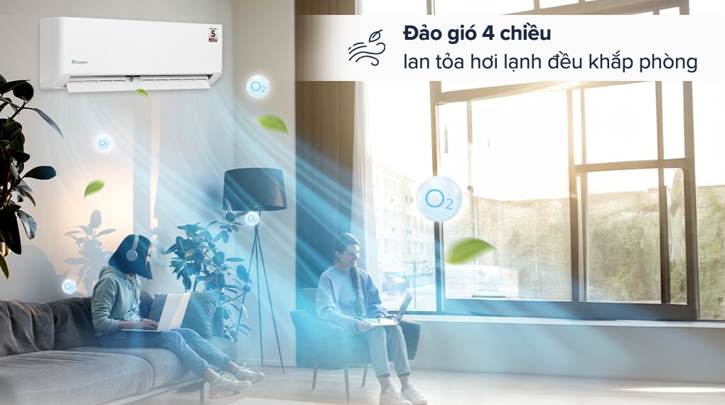 Điều hòa Casper SC-12FB36A 1 chiều làm lạnh nhanh chóng