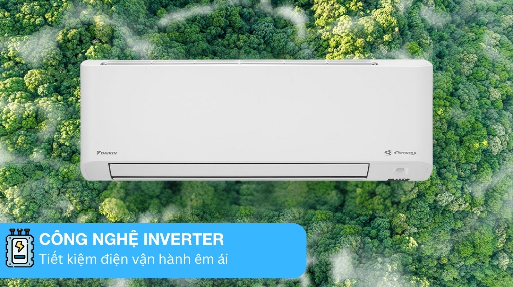 Điều hòa Daikin FTKY35ZVMV Inverter tiết kiệm điện năng vượt trội