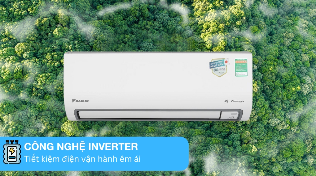 Điều Hòa Daikin 18000BTU 1 Chiều Inverter FTKB50ZVMV