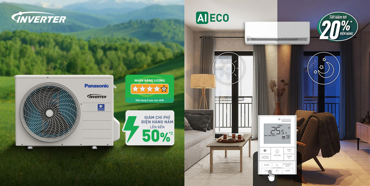 Điều hòa Panasonic XU24BKH-8 Inverter có những ưu điểm nổi trội gì?