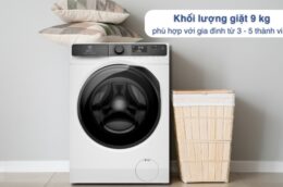 Máy giặt Electrolux EWF9023P5WC 9kg: Lựa chọn tốt cho gia đình