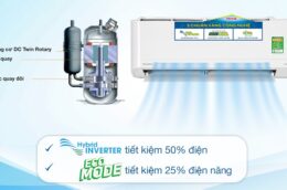 TOP 3 điều hòa 12000BTU Inverter chất lượng tốt, giá rẻ