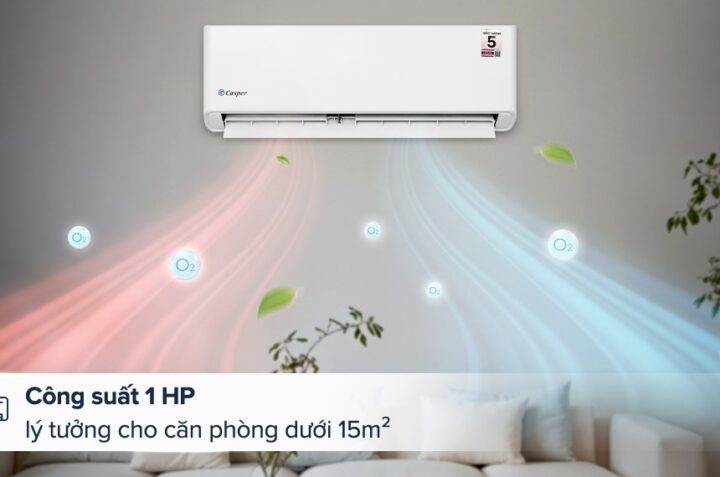 TOP 3 điều hòa 9000BTU giá rẻ cho phòng dưới 15m2