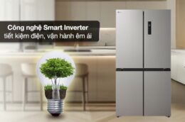 Tủ lạnh LG LFB47SVM Inverter: Lựa chọn tuyệt vời cho gia đình đông người