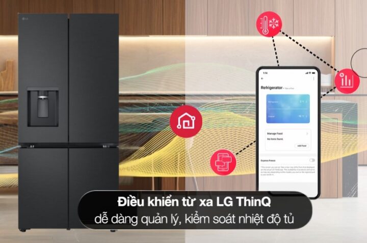 3 lý do khiến tủ lạnh LG LFD58BLMA được ưa chuộng