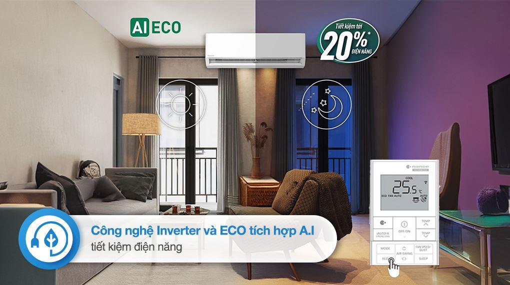 Điều hòa Panasonic 12000BTU CS-XZ12BKH-8 tiết kiệm điện năng vượt trội, tối ưu chi phí mỗi tháng